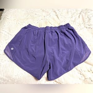 Lululemon purple hottie hot shorts